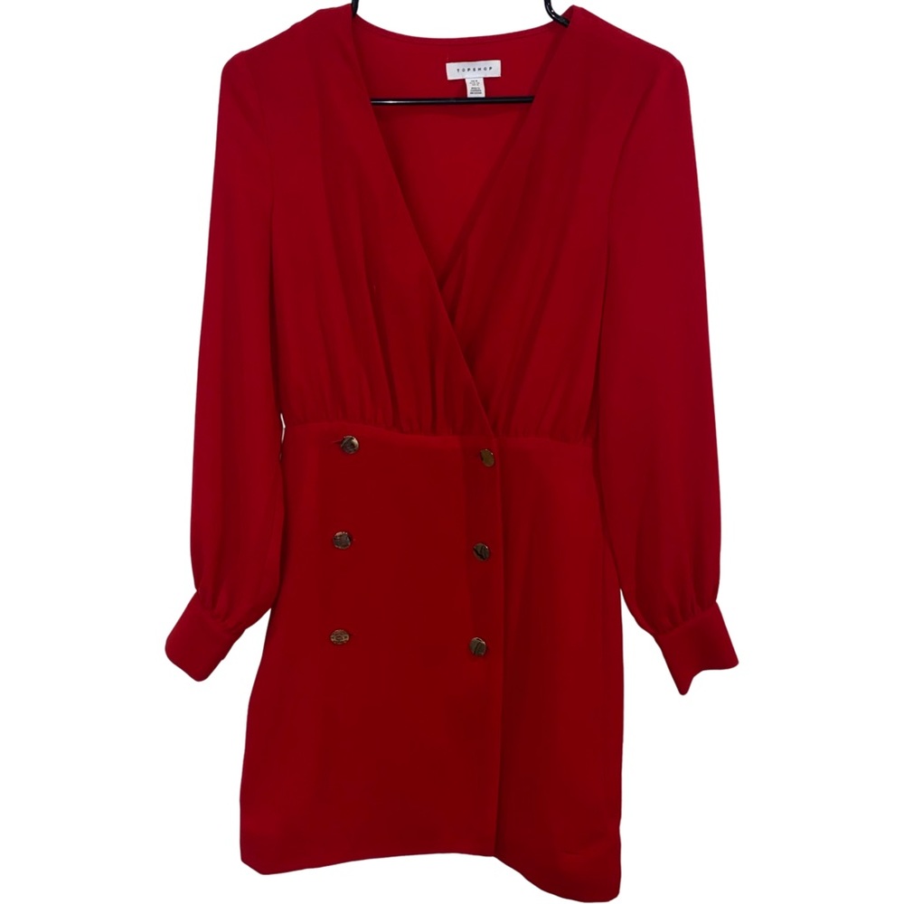 Red Blazer Dress